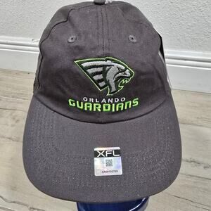 Orlando Guardians Men's XFL Official Cap Hat Gray Strapback One Size New